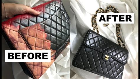 repairing chanel bag sagging|Chanel bag restoration near me.